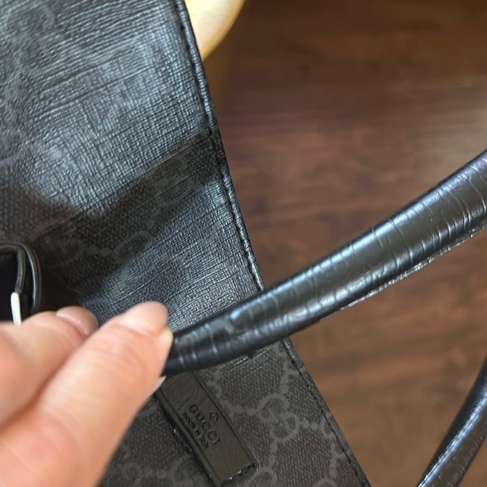Gucci GG Black Tote Bag Handbag - Picture 15 of 15
